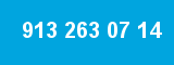 913 263 07 14